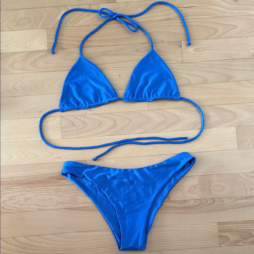 Lali and Layla Blue Bikini Set